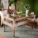 مفرش سفره شفاف كبير