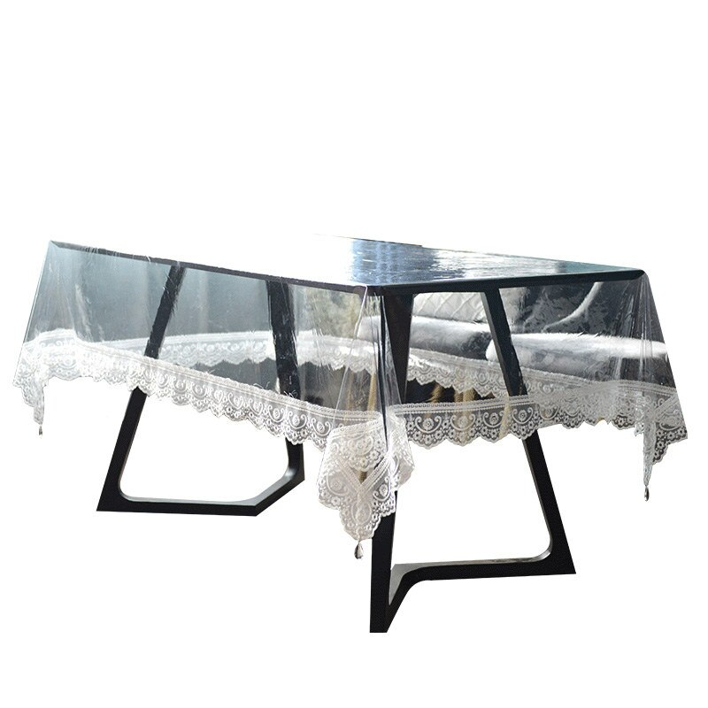 مفرش سفره شفاف كبير