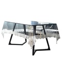 مفرش سفره شفاف كبير