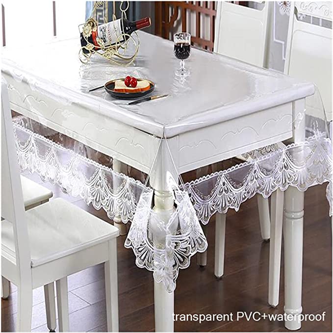 مفرش سفره شفاف كبير