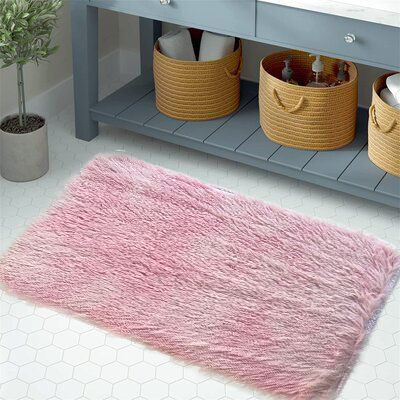 دواسة حمام وبانيو ريش الوان ناعم مانعة للانزلاق