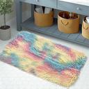 دواسة حمام وبانيو ريش ناعم الوان مانعة للانزلاق