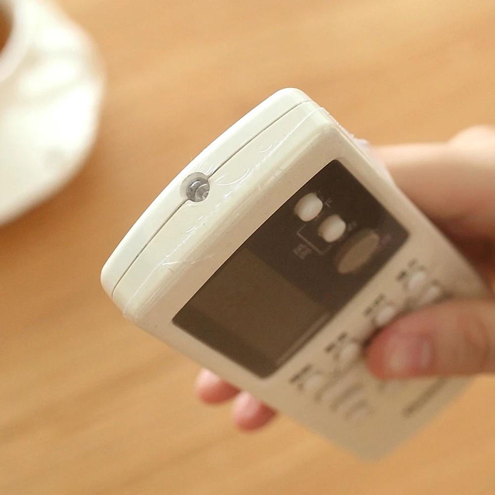 جراب ريموت شفط شفاف 10 قطع للتلفزيون والتكييف