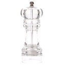 مطحنة فلفل اسود وتوابل يدوية اكليريك شفاف عملية وسهلة الاستخدام