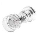 مطحنة فلفل اسود وتوابل يدوية اكليريك شفاف عملية وسهلة الاستخدام