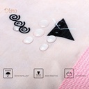 شنطة بطانية مخطط زرقه