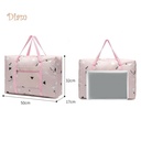 شنطة بطانية مخطط زرقه