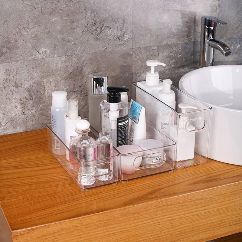 درج منظم للفواكه والخضروات داخل الثلاجة اكليريك بيد لسهولة الحمل