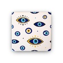 كوستر اكواب سيراميك عيون باشكال مختلفة