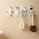 حامل وماسك لفرش الاسنان وادوات المطبخ والشنط باشكال كرتونية مميزة