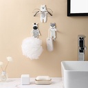 حامل وماسك لفرش الاسنان وادوات المطبخ والشنط باشكال كرتونية مميزة