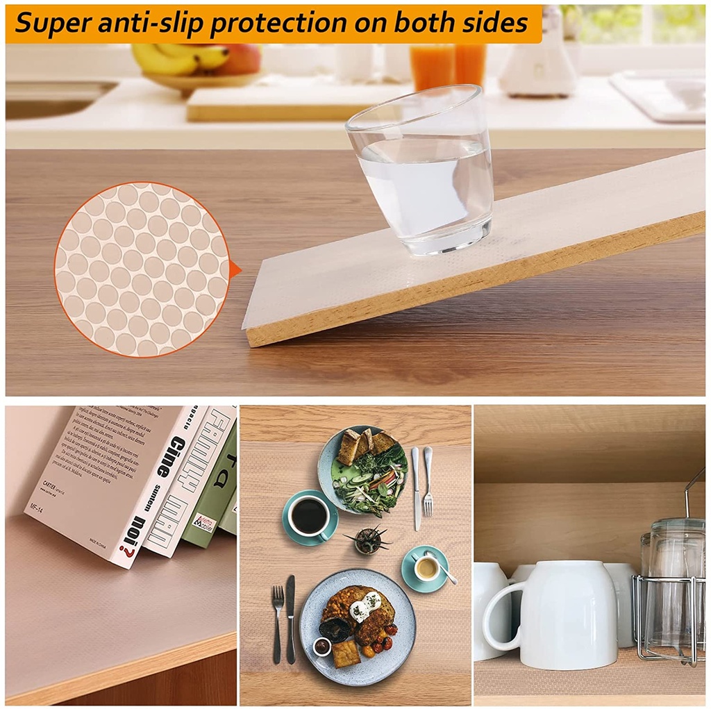 رول بطانة وتر بروف مانع أنزلاق للأدراج والارفف 5 متر