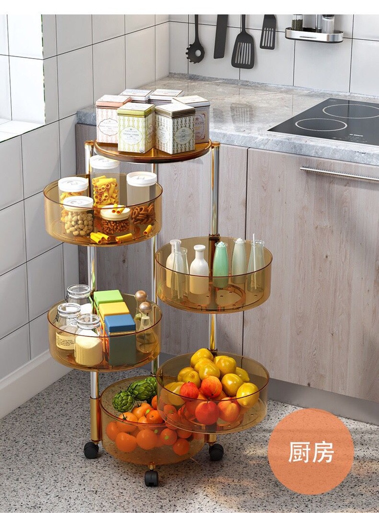 تربو منظم 5 دور اكليريك بسلات دائرية تدور ٣٦٠ درجة وعجل لسهولة الحركة