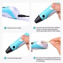 قلم رسم ثري دي لرسومات ومجسمات واقعية