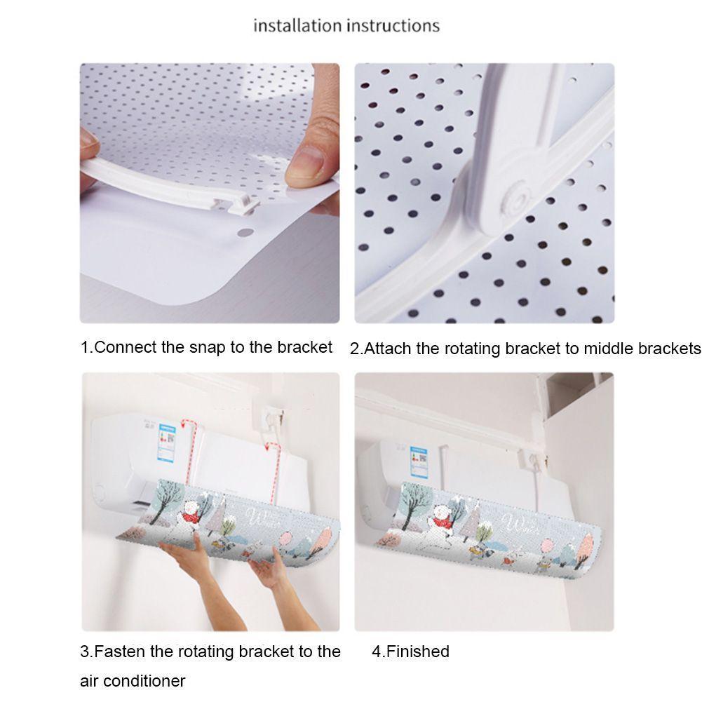 موزع هواء التكييف أثناء النوم لتشتيت و تغير اتجاه الهواء