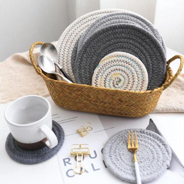 كوستر اكواب دائري بالوان مختلفة 11 سم