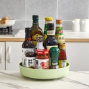 صينية ومنظم دوار لتنظيم ادوات المطبخ والحمام والميكب