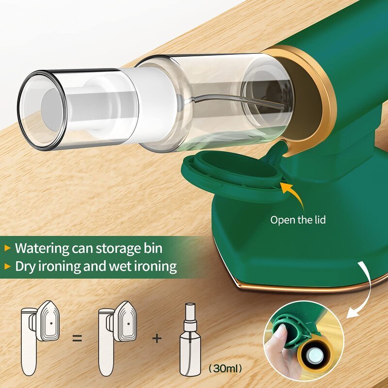 مكواة بخار كهربائية محمولة للسفر عملية وسهلة الاستخدام