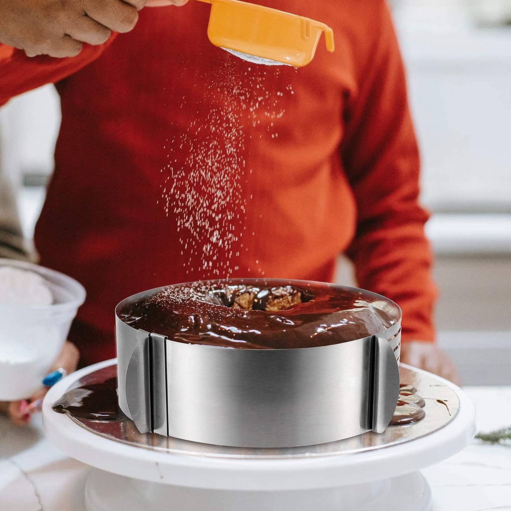 قالب تقطيع الكيك الي شرائح متساوية لعمل التورته باحترافيه