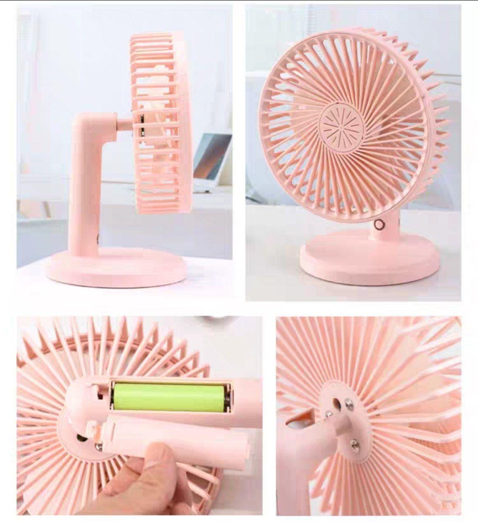 مروحة الهواء المنعش الدوارة للمكتب والرحلات والسفر والتخييم