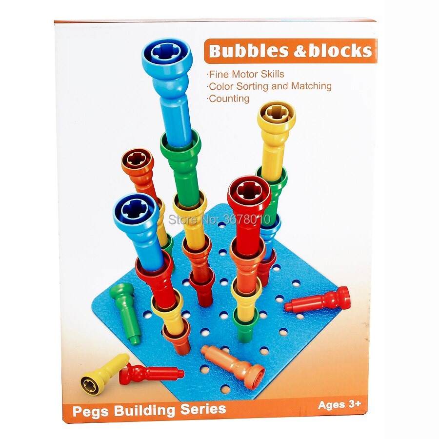 لعبة لوح بناء الأبراج لتنمية مهارات الأطفال والكبار