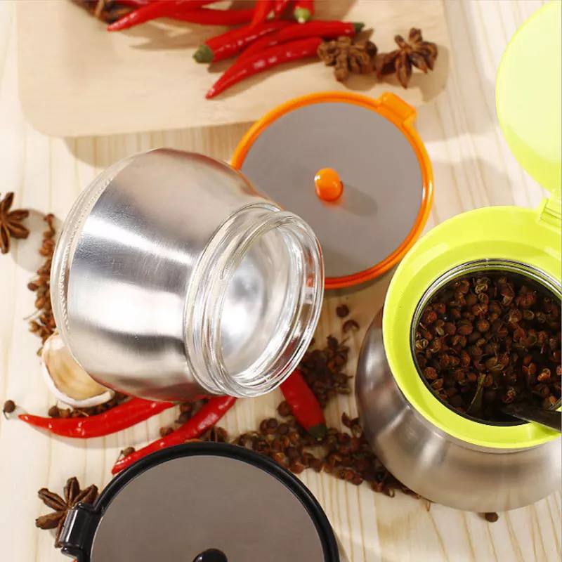 طقم توابل 3*1 قاعدة بمعلقة كود