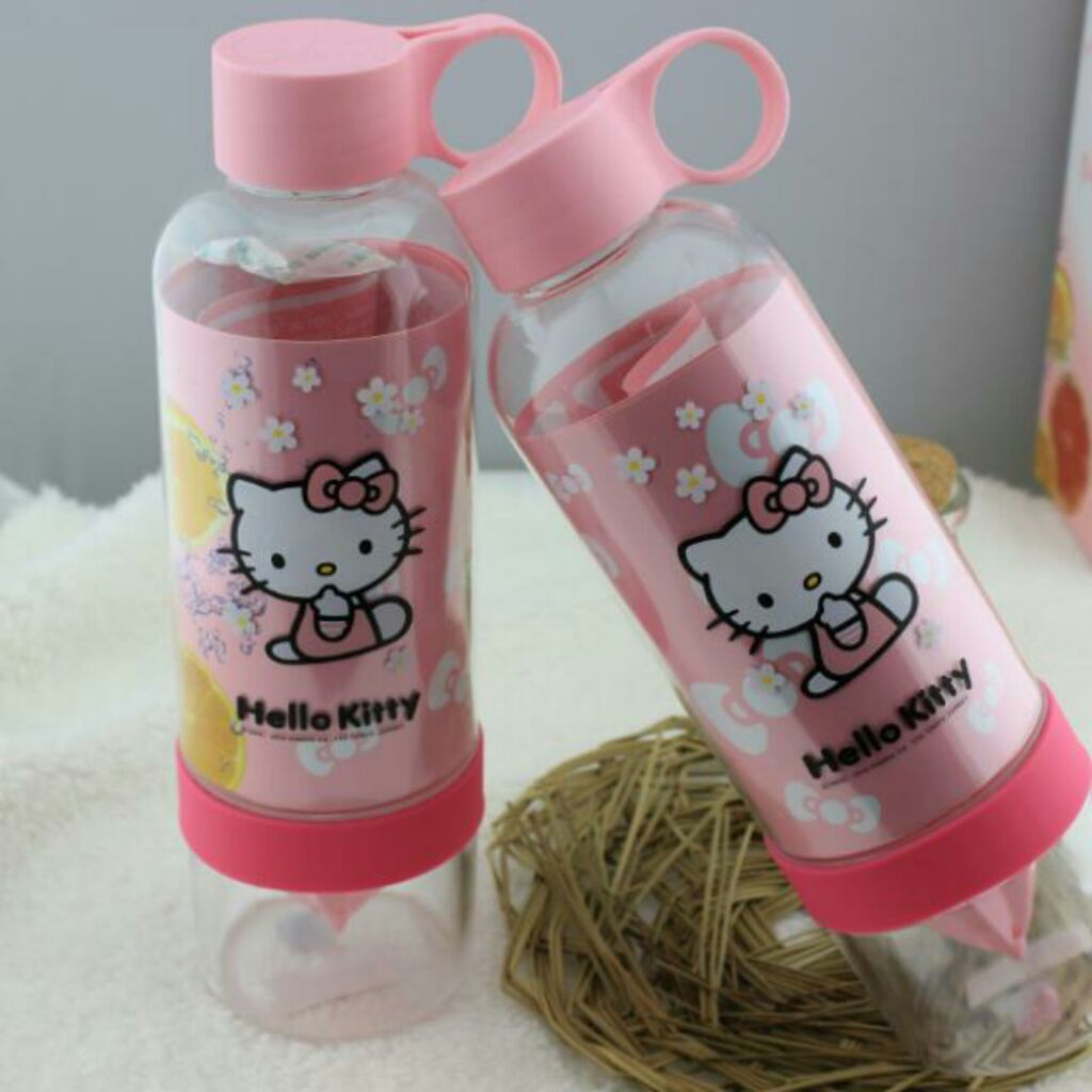 زجاجة عصير اكريلك بعلبة