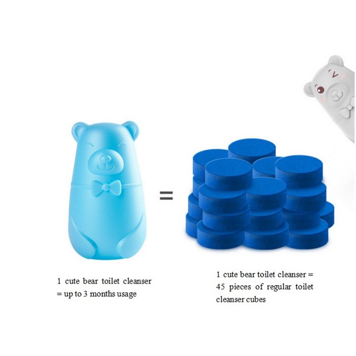 دبدوب تنظيف وتعقيم التواليت يدوم طويلا يزيل الاوساخ والروائح