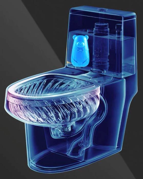 دبدوب تنظيف وتعقيم التواليت يدوم طويلا يزيل الاوساخ والروائح