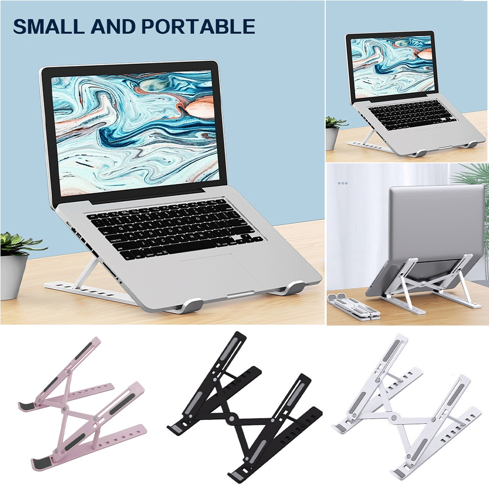 حامل لاب توب وتابلت محمول قابل لتعديل الارتفاع للعمل والدراسة