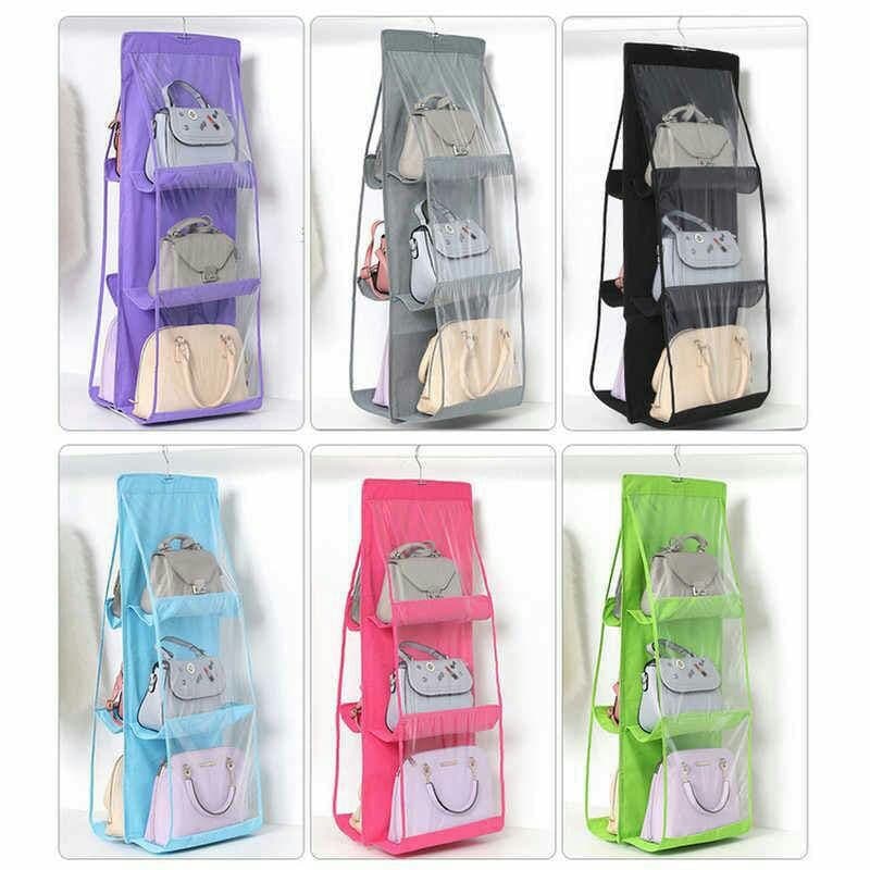 شماعه منظم شنط داخل الدولاب