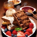 جهاز صنع وافل يعمل بالكهرباء 750 واط