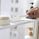 رف منظم لادوات المطبخ والحمام والملابس والاحذية متعدد الاستخدام