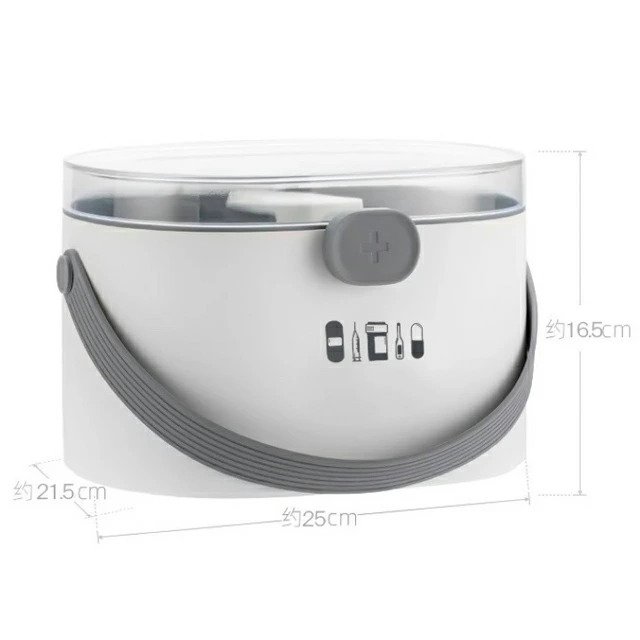 علبة منظم ادوية كبير