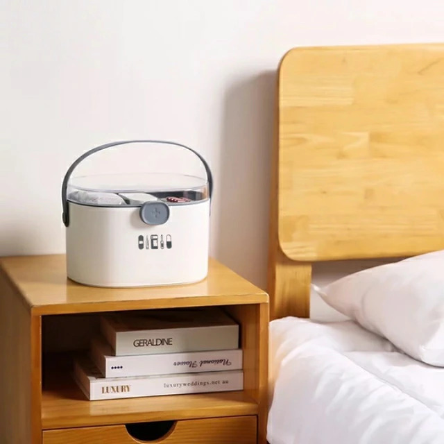 علبة منظم ادوية كبير