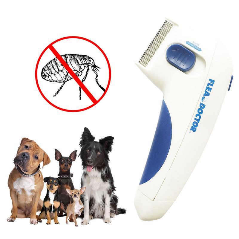 مشط شعر لإزاله القمل والبراغيت من الحيوانات الاليفة