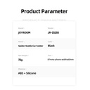 حامل موبايل سيارة دوار يثبت علي التابلوه والزجاج الأمامي ثابت وقوي