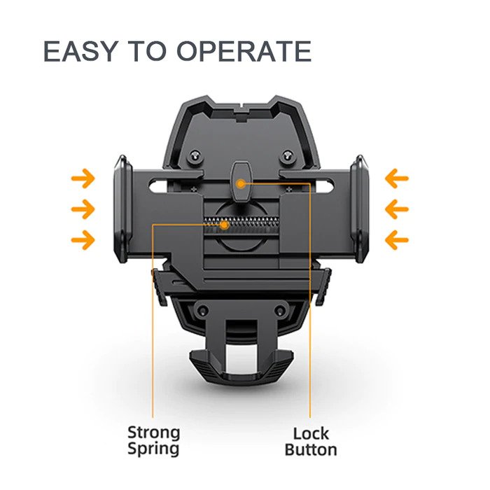 حامل موبايل سيارة دوار يثبت علي التابلوه والزجاج الأمامي ثابت وقوي