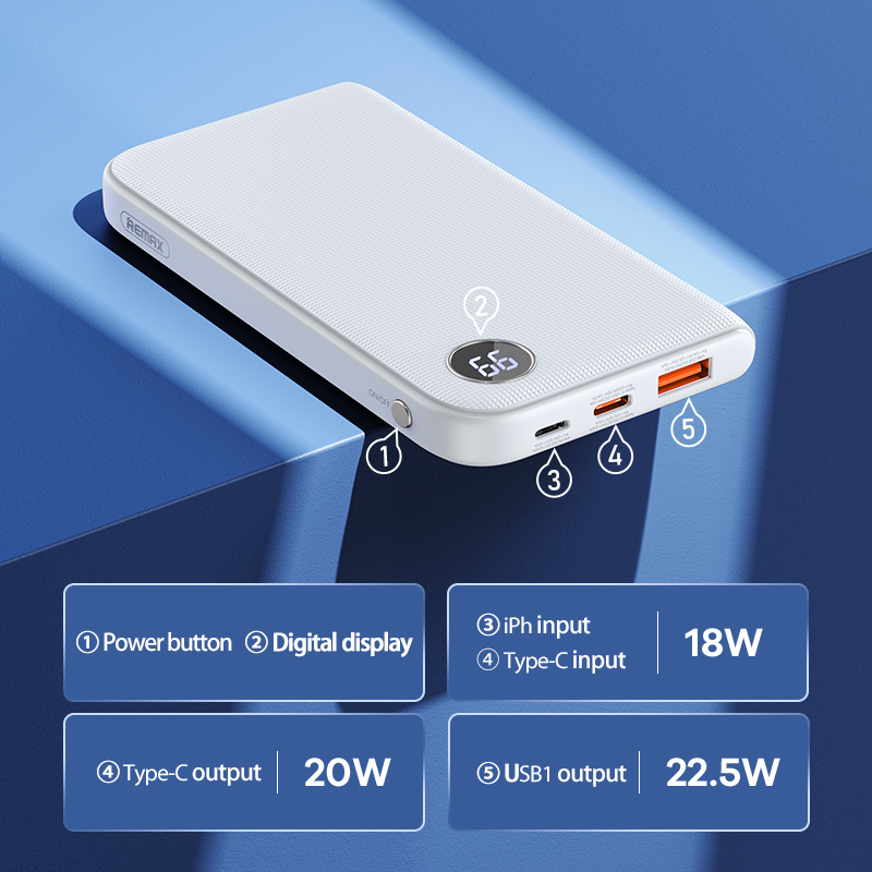 REMAX-POWER BANK_RPP_177-10000MAH