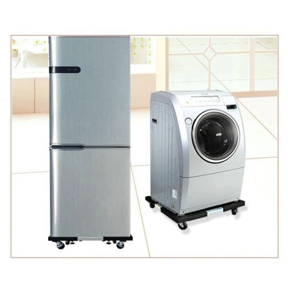 قاعدة متحركة بعجل لجميع الاحجام او الاوزان للثلاجه والغسالة والبوتاجاز