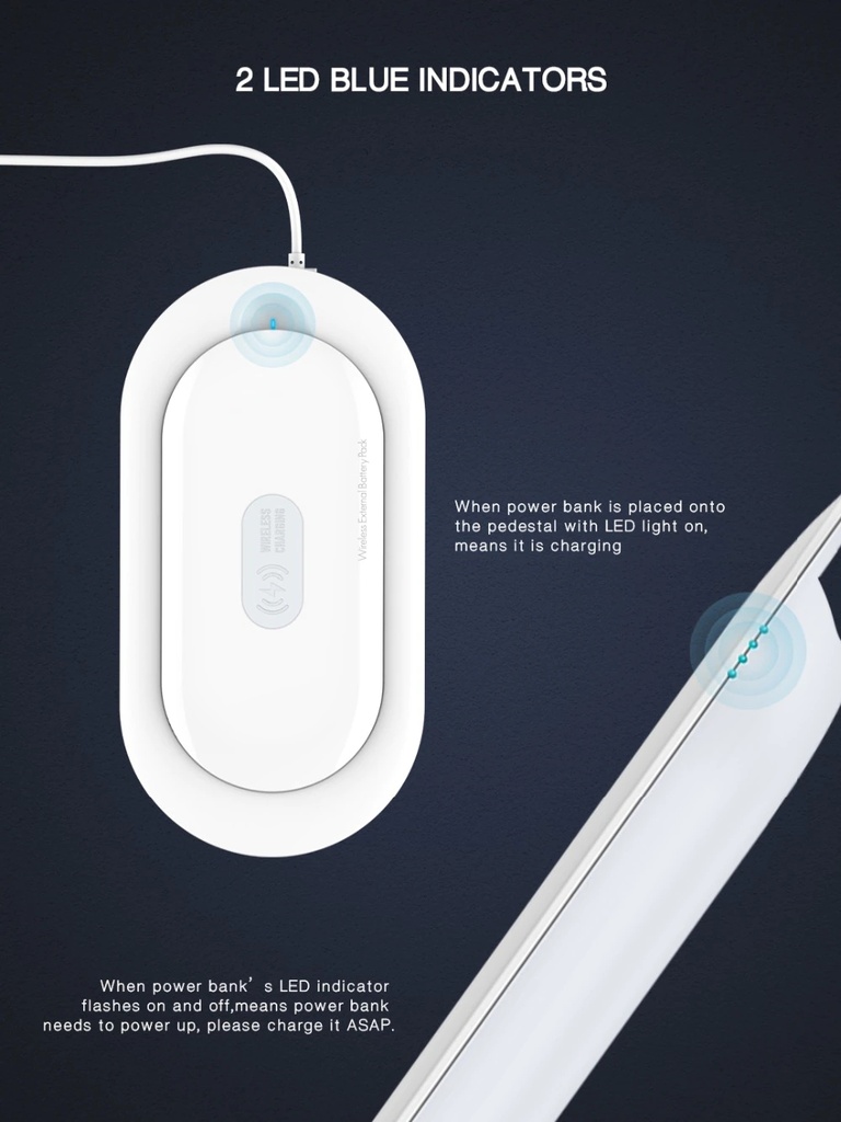 LDNIO-POWE BANK-PW1003-WIRLISS-100000A