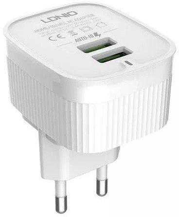 شاحن حائط يو اس بي سريع ومزدوج لشحتن جهازين في وقت واحد