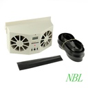 مروحة سيارة تعمل بالطاقة الشمسية لخفض درجة حرارة ومنع الاحتباس الحراري