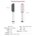 فرشة فرد وتنعيم شعر كهربائية ب 5 مستويات حراره مختلفة عملية وسهلة الاستخدام