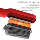 فرشة فرد وتنعيم شعر كهربائية ب 5 مستويات حراره مختلفة عملية وسهلة الاستخدام