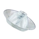 مريله حلاقة لقص الشعر والذقن ومنع سقوطه علي الارض