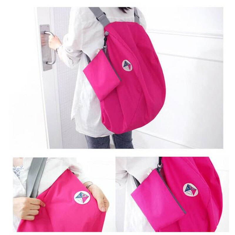 شنطة وتر بروف قابلة للطي كتف وظهر 2 في 1 للجيم والرحلات