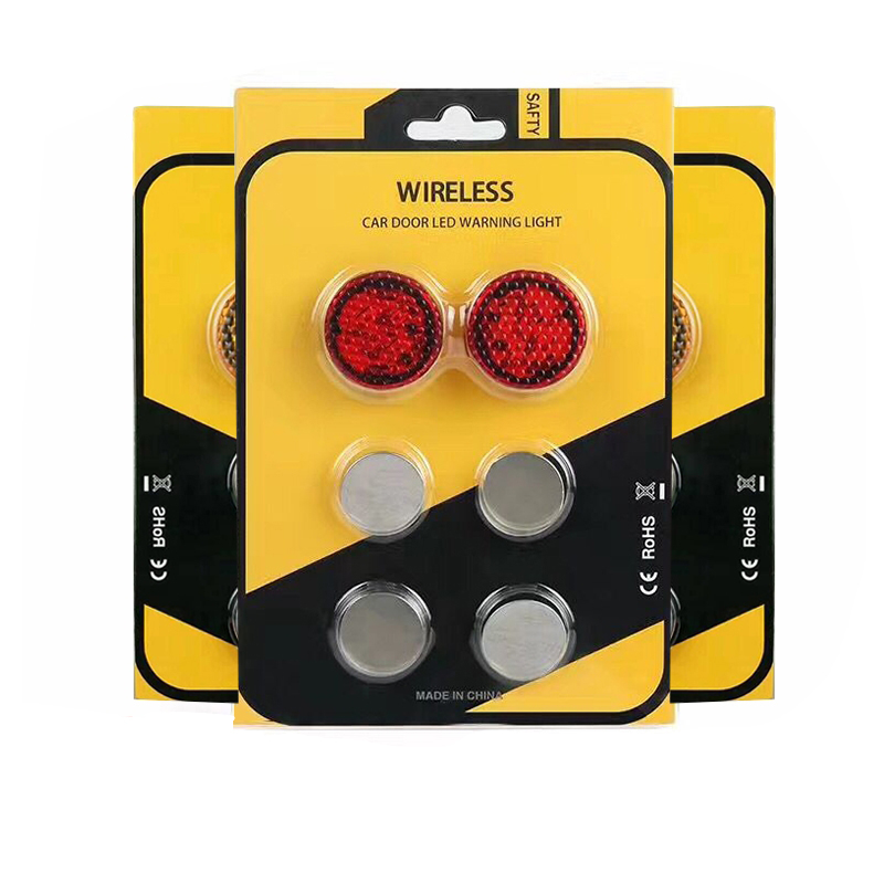 فلاش ليد وايرلس مغناطيسي للتحذير عند فتح ابواب السيارات