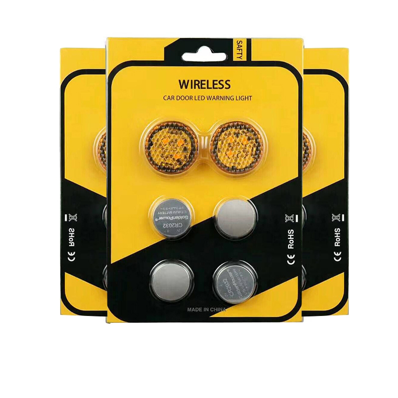 فلاش ليد وايرلس مغناطيسي للتحذير عند فتح ابواب السيارات