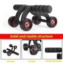 عجلة رياضية بمسند يد لممارسة تمارين الضغط والبطن واللياقه البدنية